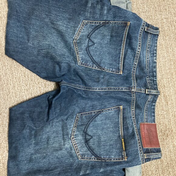 Vintage Superdry Copper Black Denim Jeans 34W 32L - Picture 4 of 4